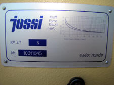 Kniehebelpresse "Jossi" [2]