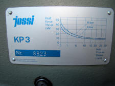 Kniehebelpresse "Jossi" [5]